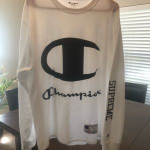 Supreme x champion l/s